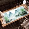 Extra Large Ancient Landscape Mouse Pad - Thick, Lock Edge, One-Piece Desk Mat