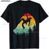 Retro Vintage Bergsteiger Felsklettern Bouldern T-Shirt