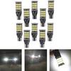 10Pcs White 45 SMD 4014 T15 W16W LED Car Reverse Back Light Bulb 6000K