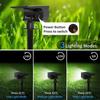 6PCS 23 LED Solar Lights Outdoor IP65 Waterproof Garden Lamp 3 Lighting Modes 2-in-1 for Yard Lawn Walkway Garage Landscape Spotlight