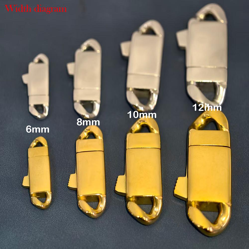Wholesale Jewelry 6/8/10/12mm Width Cuban Bracelet Stainless Steel Miami Cuban Link Chain Bracelet with Laser 18k Logo
