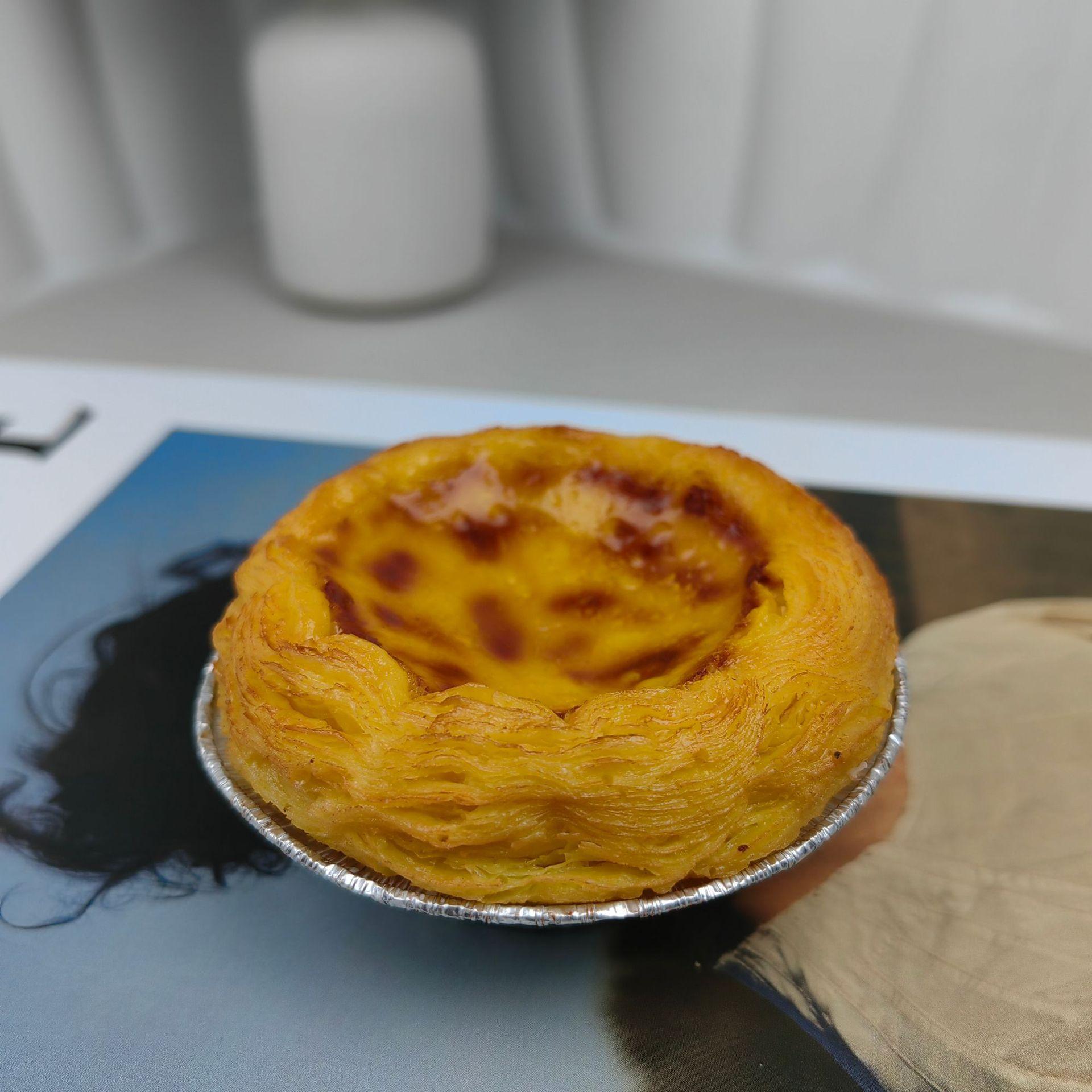 

Simulation Cream Egg Tart Fake Cake Model Dessert Baking Shop Window Display Photography Props Afternoon Tea Gourmet Ornaments