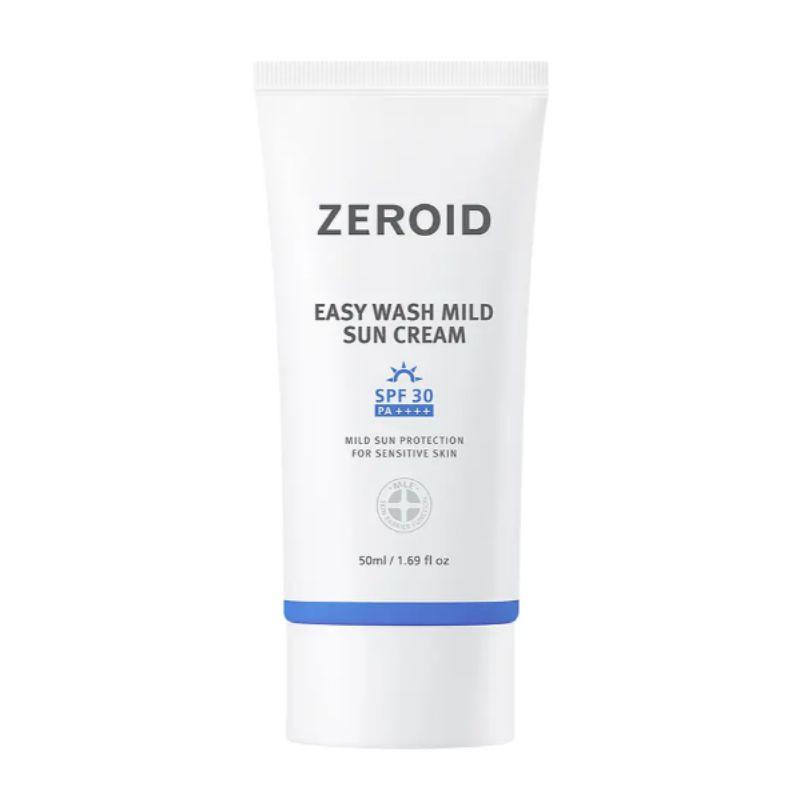 

Zeroid Easy Wash Mild Sunscreen SPF50+ PA++++ 50ml – Gentle Daily UV Protection