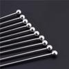 Steel Drink Mixer Bar tool Cocktail Swizzle Stick Stirrers Cocktail Stirrers Mixing Sticks