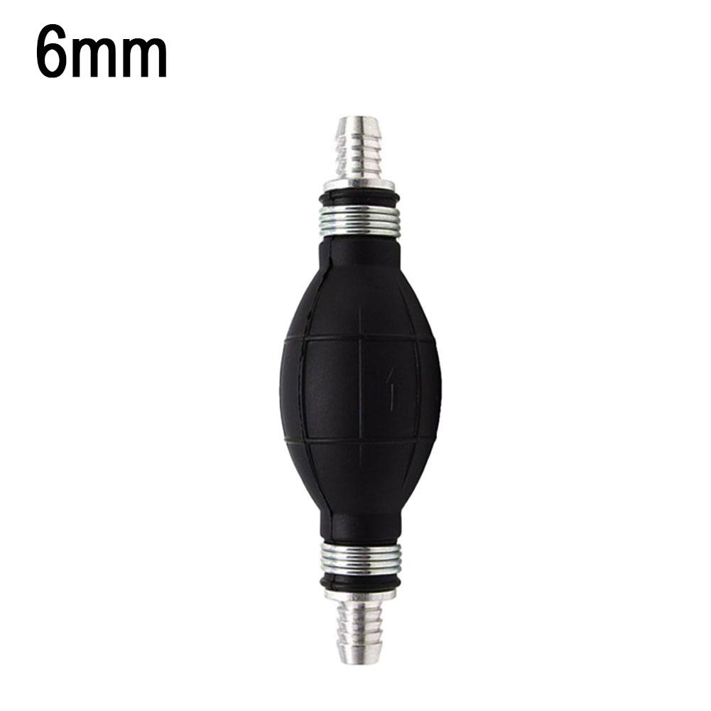 6/8/10/12mm Evrensel Yakıt Pompası Kauçuk Manuel Sıvı Yağ Aktarım Pompası Benzin Dizel El Pompası Ampulü Araba Deniz Dıştan Takma Motor için