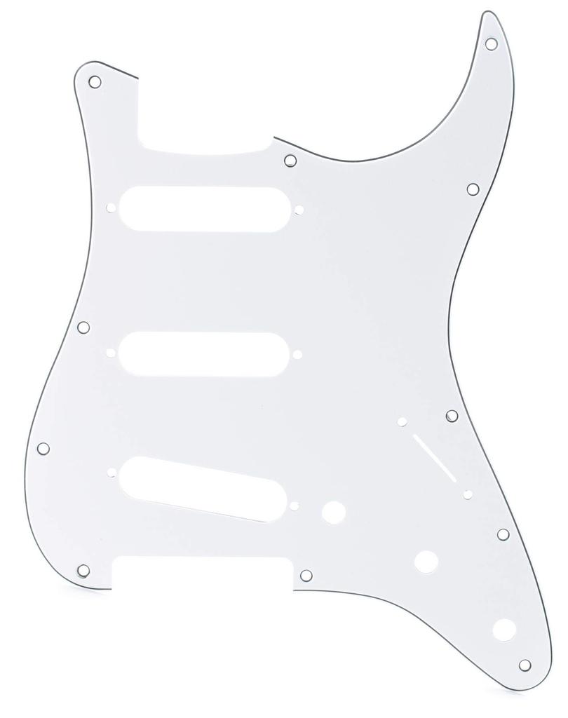 Fender Fender Pickguard STRATOCASTER PICKGUARDS WHITE 11-HOLE MODERN-STYLE S/S/S