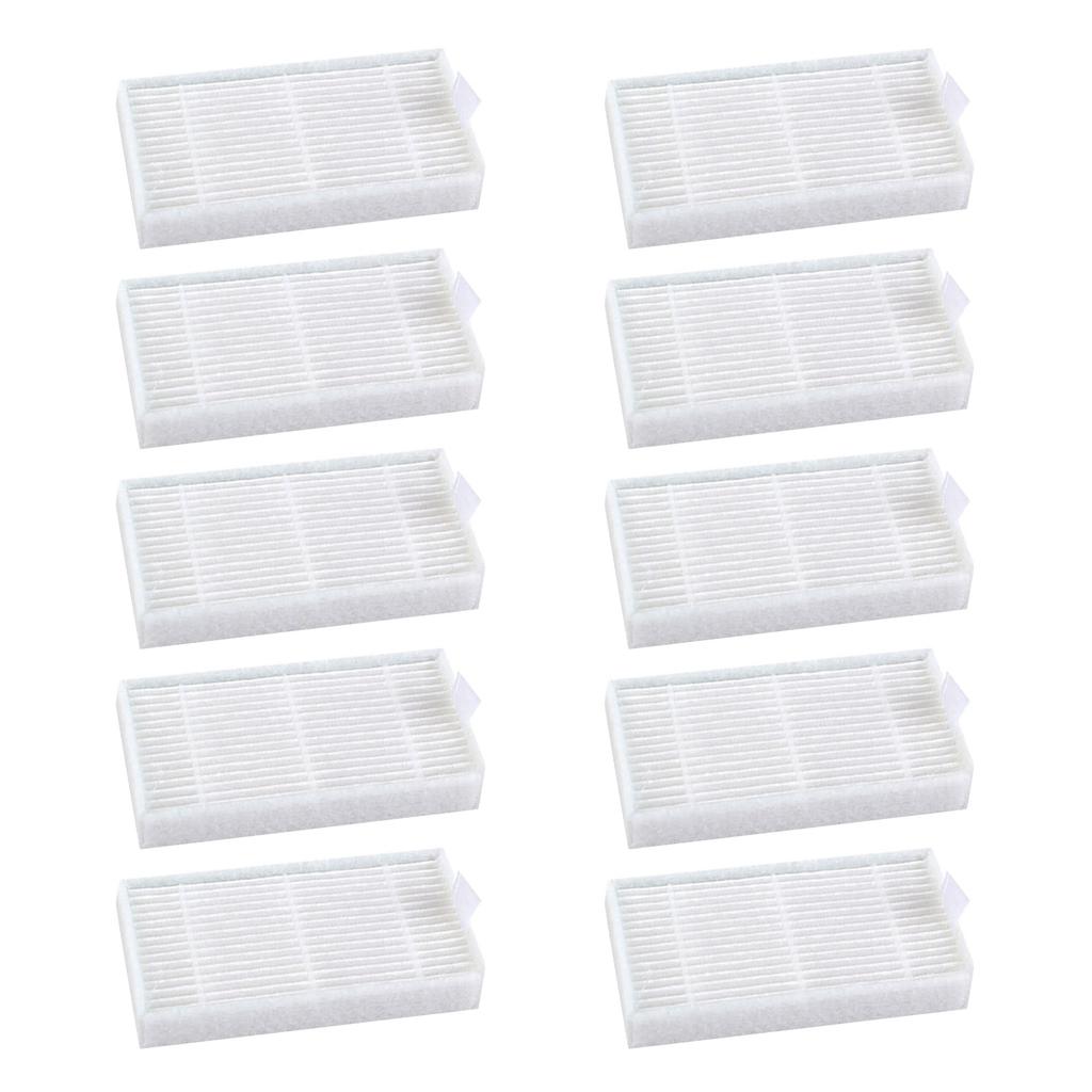 10Pcs HEPA Filters Replacement for X3 V3s V5 V5s V5s Pro Robotic Vacuum Cleaner Filters Robot Vacuum Filter Replace