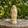 Durable Virgin Mary Sculpture Statue, Religious Resin Sculpture, Blessed Holy Lightweight Statue Mother Figurine for Catholic Home Desk Decor