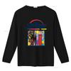 The Strokes Band Rock Tour 90s Style Colorful Print  T Shirt vintage Washed Versatile graphic Casual Soft Top For Everyday Wear