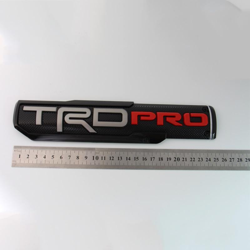 1pcs/set Car Door Fender Side Sticker Emblem Badge Decal TRD Pro Sport Off Road Fit For Tacoma 1998-2019 Racing Car Styling