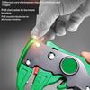 Wire Stripper Automatic Peeling Function Efficient Cable Handling Comfortable Grip Handle Safety Lock Mechanism Ergonomic
