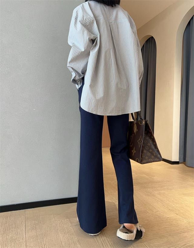Ze Dai Jia Yi High Waist Slimming Flare Pants for Women - Spring 2026
