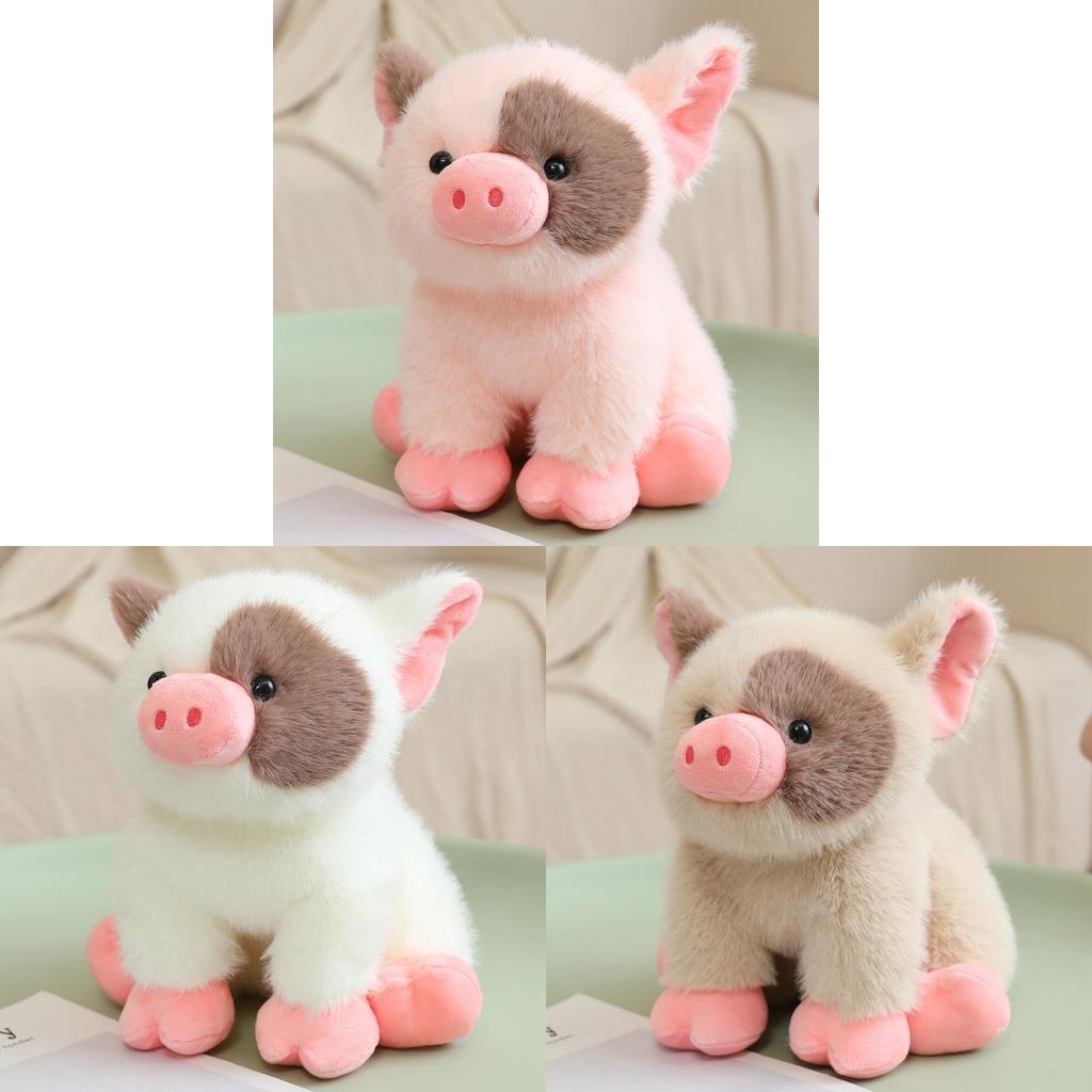 Miniature Pig Plush Toy Soft Cute Stuffed Animal For Children Gift