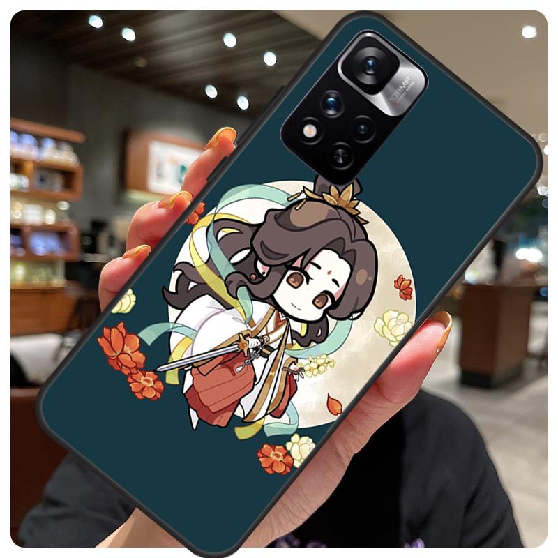 Tian Guan Ci Fu hua cheng xie lian For Redmi Note 11 Pro Case For Redmi Note 12 8 9 10 Pro 8T 9S 10S 11S 12S 12C 9C 10C Coque