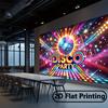 2D Flat Banner -1 Piece Gorgeous Disco Party Background Cloth - Color Photography Background Banner