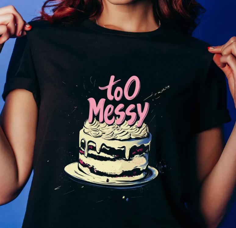 Too Messy Lola Young Fun Tshirt TShirt New S234XL shirt Unisex T-Shirt XXL