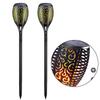Cross-Border Solar Flame Ground Plug Torch Lights for Outdoor Garden and Lawn