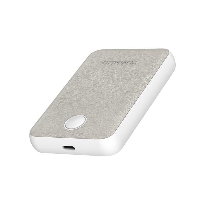 Batterie externe otterbox wireless power bank magsafe 5k mah (7.5w) usb-c - blanc