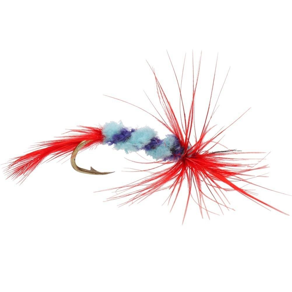 SOUGAYILANG 144Pcs Fly Flies - 48Pcs Wet Fly Flies & 96Pcs Dry Fly Flies