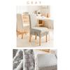 Dining Chair Cover Solid Stretch Chair Protector Cover Slipcover Chair Skirt for Office Wedding Banquet Ceremony Party