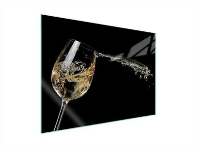 SZKLANA PŁYTA OCHRONNA NA KUCHENKĘ 70x52 WINO