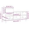 Shoe Rack White 102 x 36 x 60 cm Engineered Wood