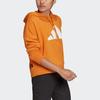 Adidas Fi 3b Hoodie With Logo Print Women Hoodie Orange H57341