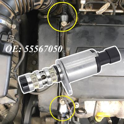1x 55567050 Camshaft Control Cam Solenoid Valve For Chevy Trax Tracker Sonic Aveo Pontiac G3 Opel Vauxhall Zafira B C 1.6L 1.8L