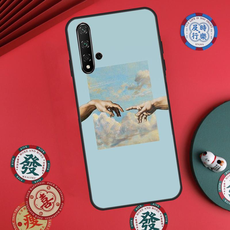 Renaissance Art Painting For Huawei Nova Y60 Y70 Y90 Y72 Y73 Y61 Y91 7i 8i 11i 12i 12s 9 10 SE P20 P30 P40 Lite Case