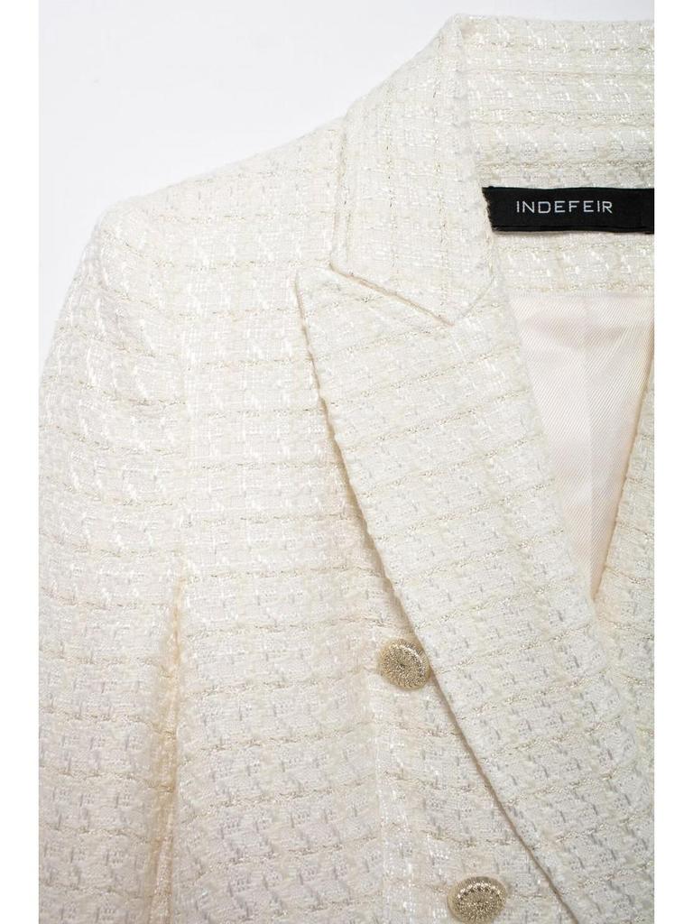 Autumn New Arrival: Women's European & American Double-Breasted Suit Jacket - Elegant and Fashionable