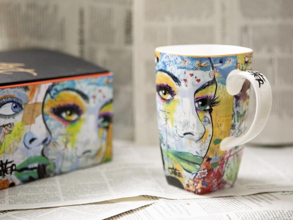 Kubek Porcelanowy Loui Jover Kobieta Do Kawy Herbaty Na Prezent 1