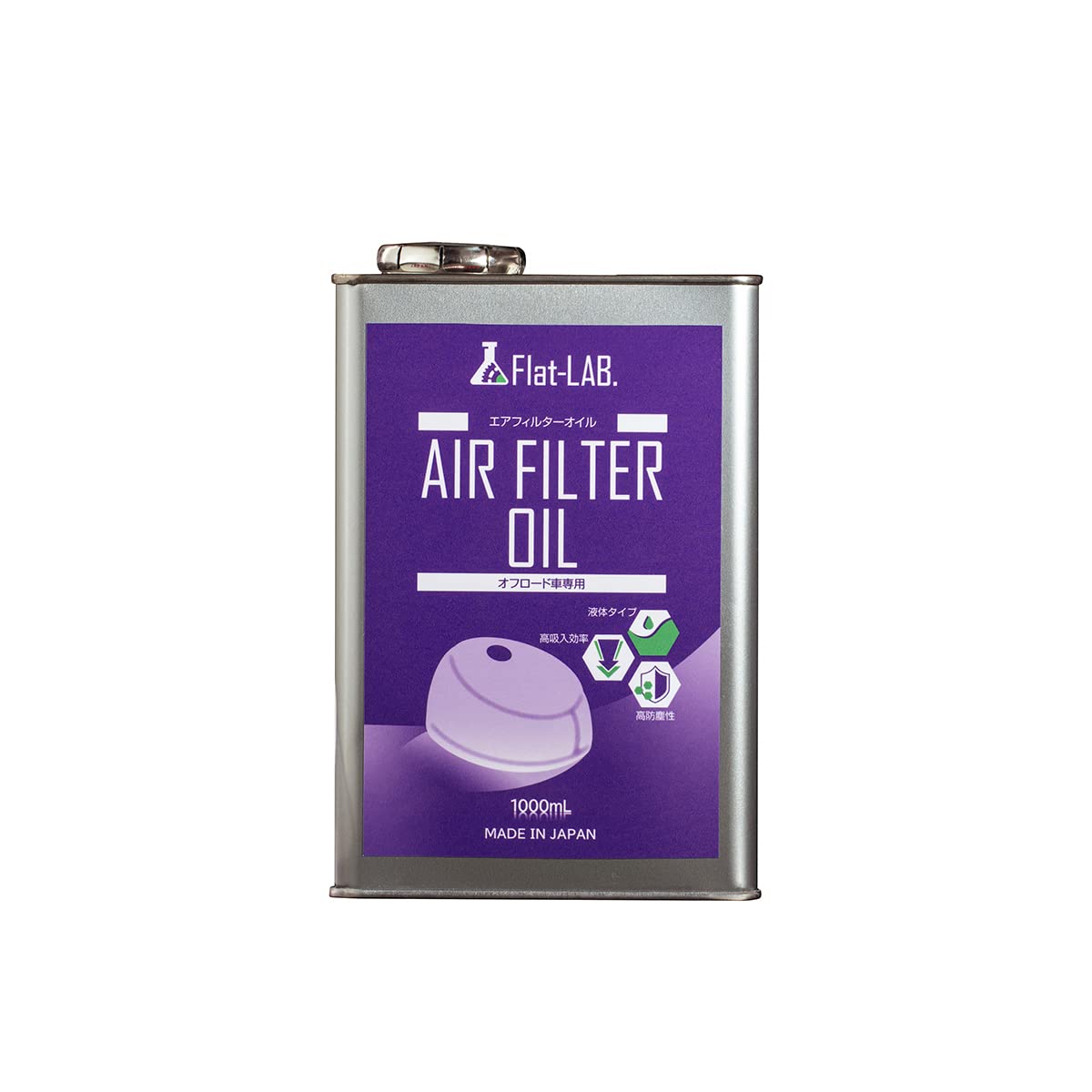 

Dirtfreak Flat-LAB. Air Filter Oil Liquid Type 1L D5439 (Old Model Number: FL03-0310)