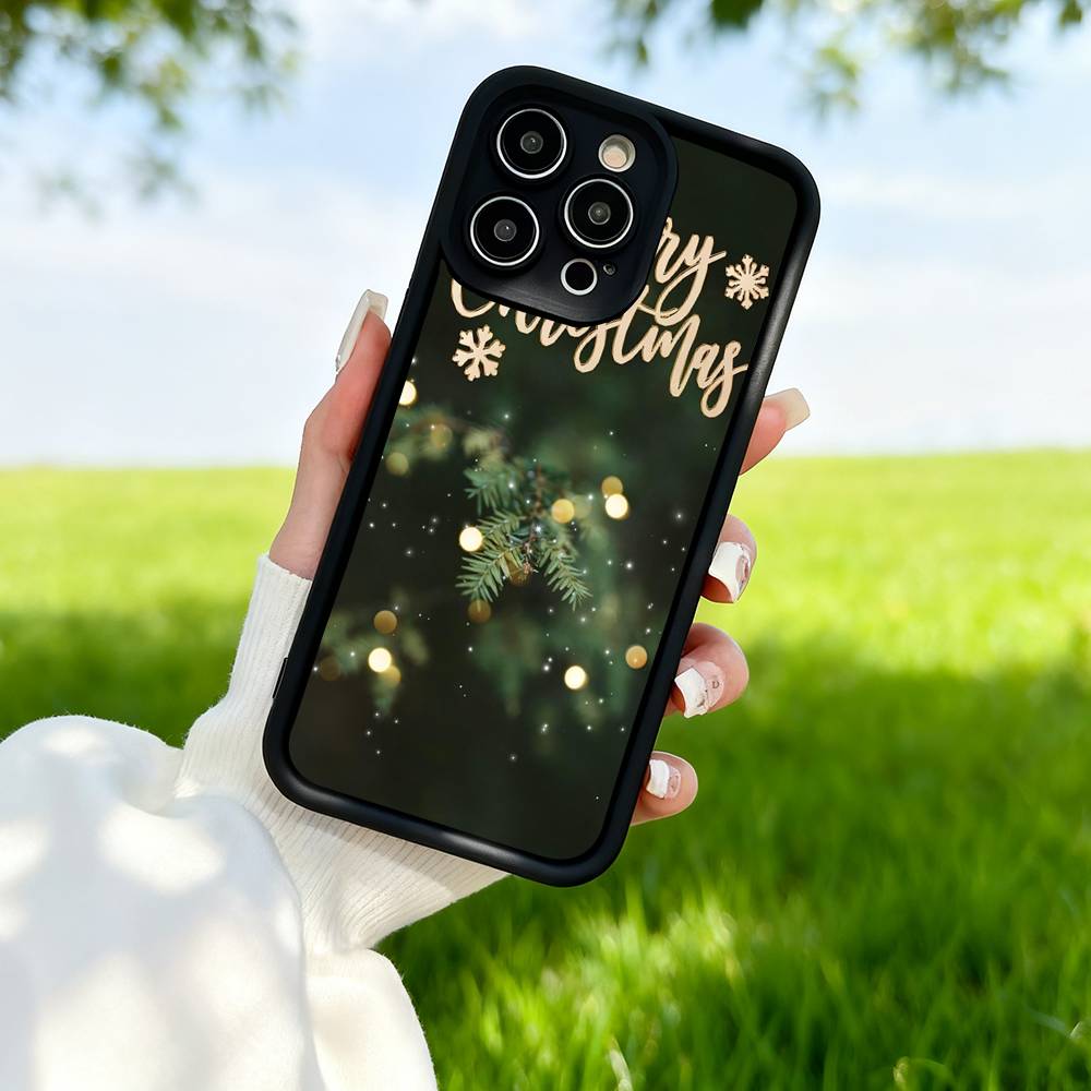 

Чехол для телефона с рисунком елки Для IPhone 15 14 13 12 11 16 17 Pro Max Plus Mini Силиконовый Мягкий Чехол iPhone 11pro max