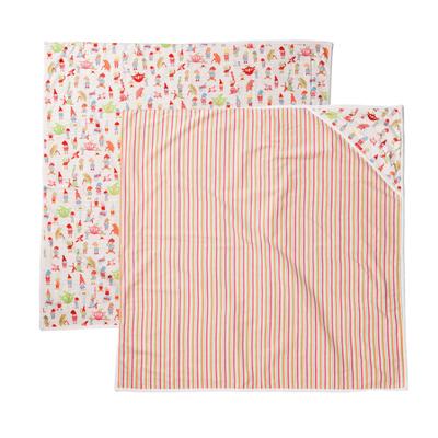 Swaddle Ob1503 Baby [Oi Lily] Off-white