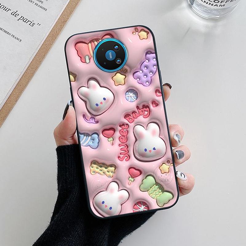 Per Custodie Nokia 8.3 5G 5.4 Morbido TPU Silicone Bella Cover Posteriore per Nokia X10 X20 8.3 5.4 Custodia per Telefono Fundas Bumper Coque NokiaX10