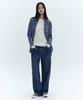 CITYBREEZE Washed Curved Wide Denim Pants_Blue
