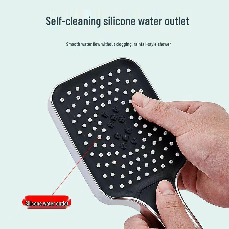 Drei-Geschwindigkeits-Hochdruck-Handbrausekopf mit kraftvoller Düse