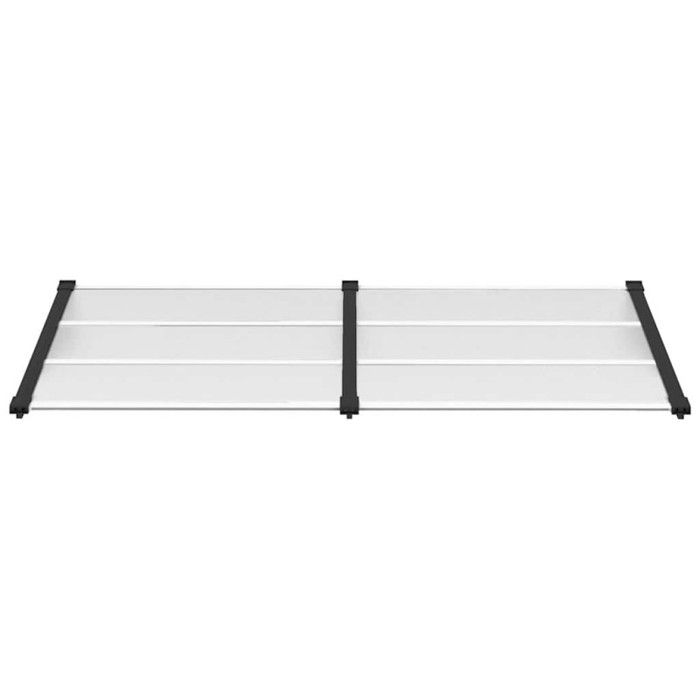 VidaXL Auvent de Porte, Auvent Marquise d'Entrée Résistante aux Intempéries, Auvent de Porche, Abri Protection contre la 153685