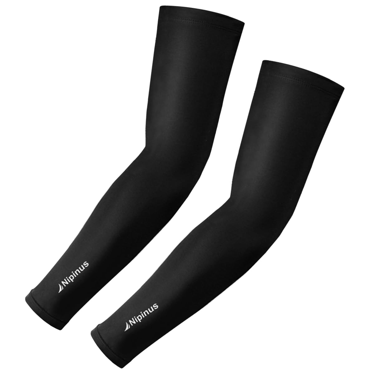 

Охлаждающие нарукавники Nipinus с защитой от солнца для мужчин и и Идеально для и Работы Женщин, Прохладные, Гладкие, Влагоотводящие, Быстросохнущие, Нескользящие, Гольф, чёрный