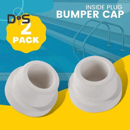 Protecție pentru scară de piscină pentru piscine îngropate Capac opritor pentru scară Se potrivește cu tubulatura scării de piscină de 1,90 inch Capac opritor interior Piese pentru scară de piscină pentru