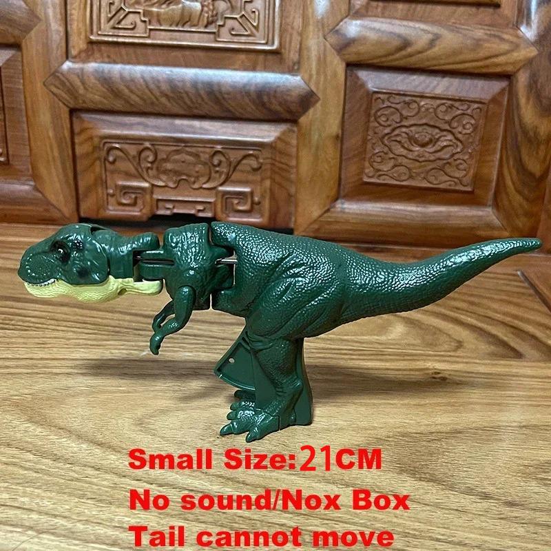 Funny Sound Dinosaur Children Decompression Toy Hand-operated Telescopic Swing Dinosaur Fidget Toy for Kids Xmas Gift