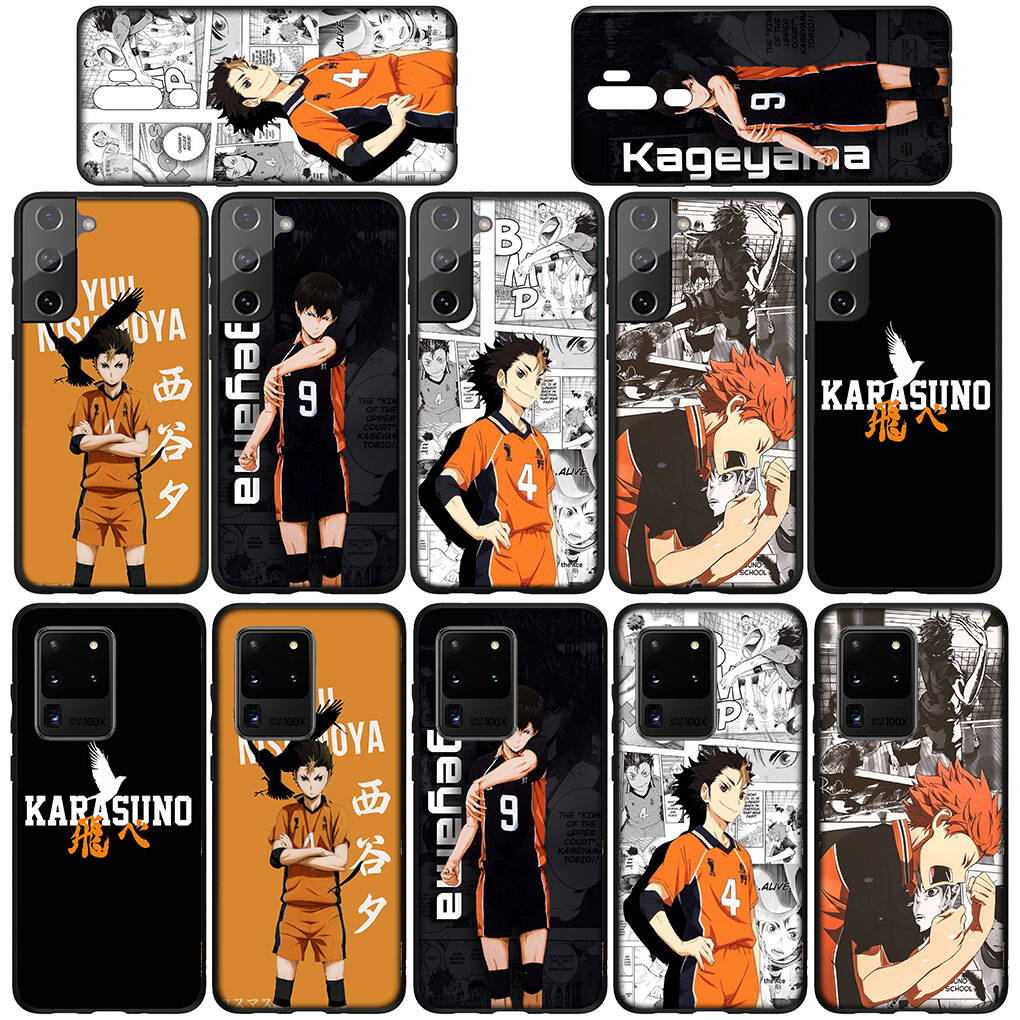 Pro Samsung Galaxy S25 S24 S23 iPhone 17 16 15 Xiaomi Redmi Note 14 13 12 11 Plus Pro Max Pouzdro Kreslený Haikyuu Hinata Shoyo Karasuno OPPO Huawei Kryt
