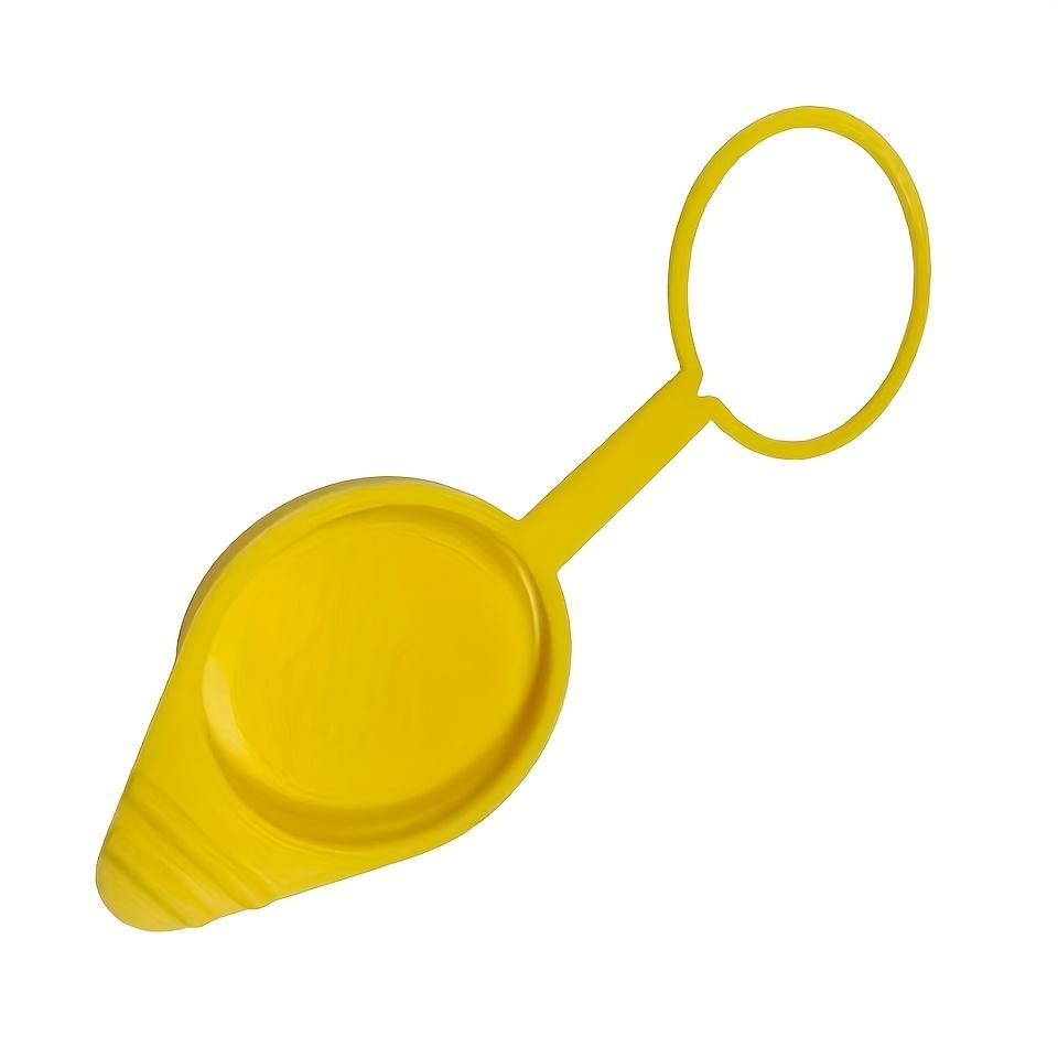 Durable Yellow Plastic Windshield Washer Fluid Reservoir Cap for Nissan Pathfinder, 289137F001 -Easy Installation & Leak Prevention