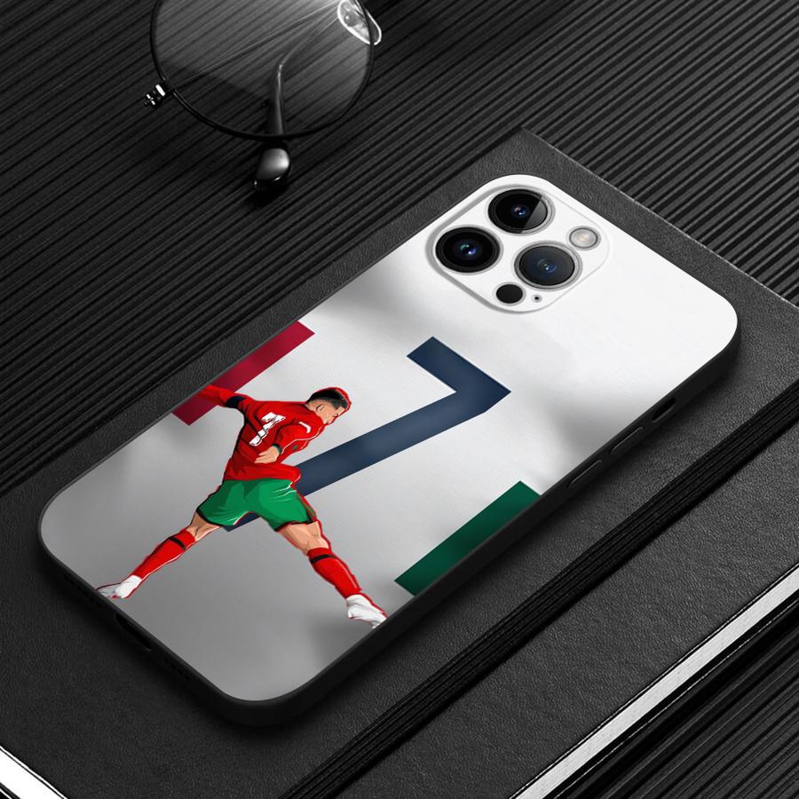 Funda Phone Cover Phone Case for Apple iPhone 17 Pro Max XR XS MAX 12 15 Pro 7 8 17e Air 13 14 16 11 Football Number