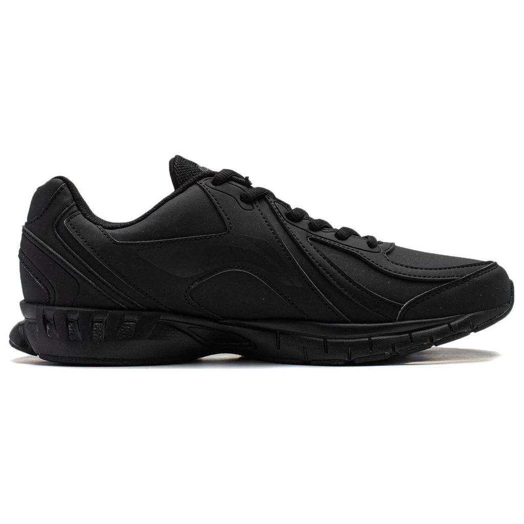 Li Ning Zero March 7th Cushioning Slip Resistant Lightweight Low top Running Shoes Men's Black ARBS009-5