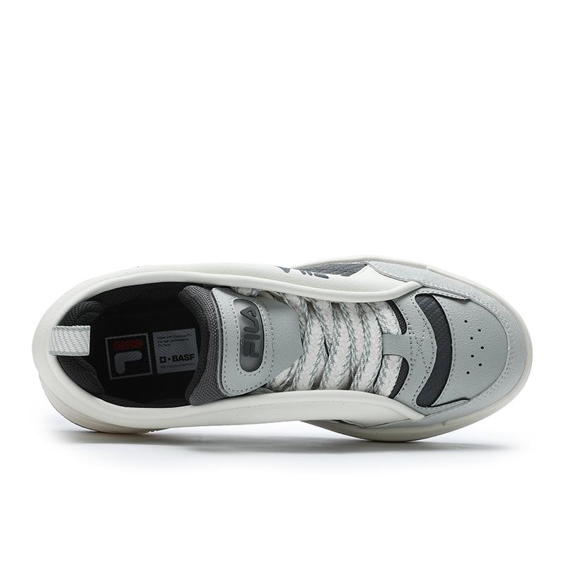Fila Low Top Skateboard Shoes Men's Gray White F12M442205FIW