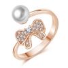 2022 Korean Fashion Women's Diamond Flash Open Ring - Stylish Hollow Design