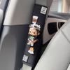 Bubble Mart Kubo Car Seatbelt Shoulder Pad Anti-Neck Strap Cute Girly Car Decoration New Car Accessory