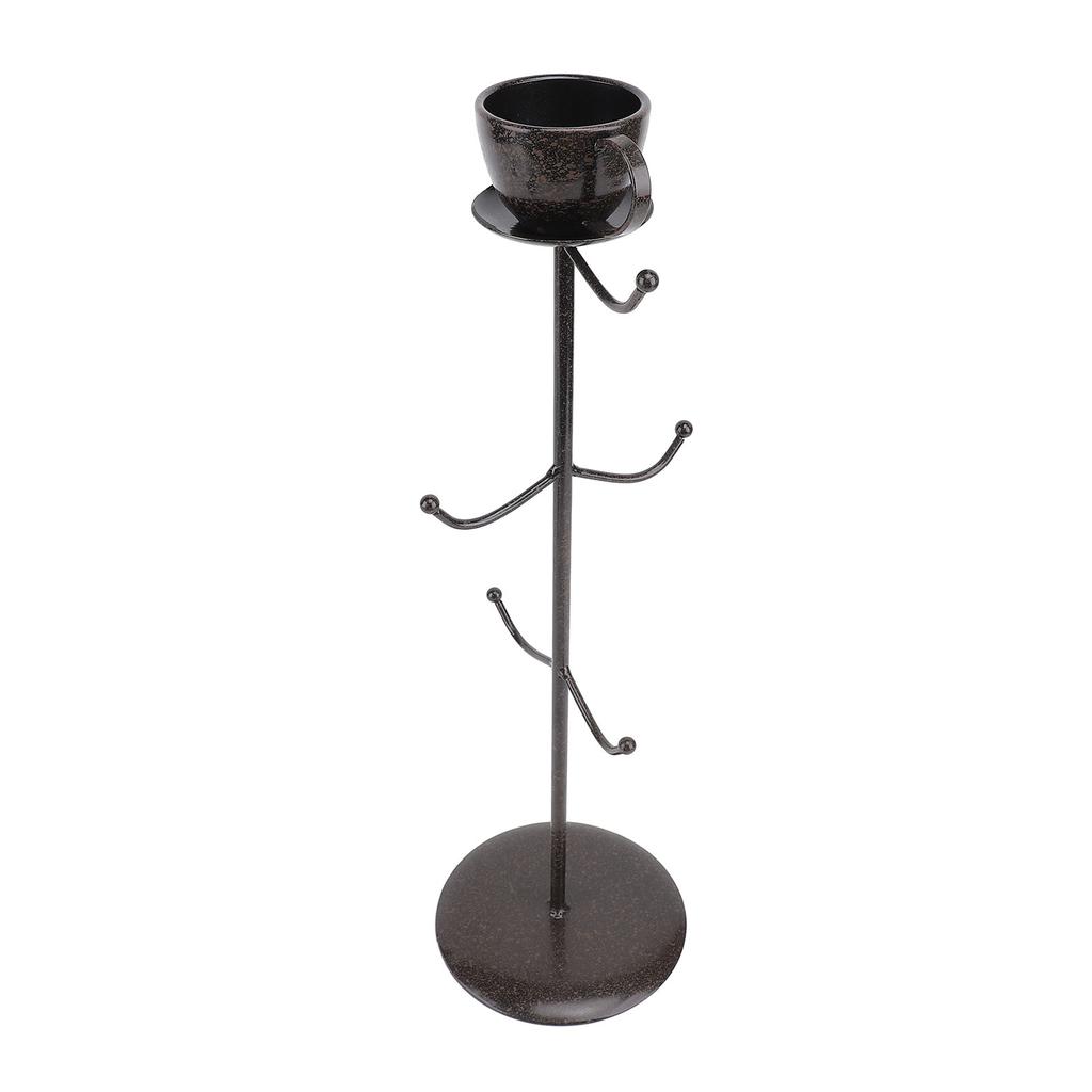 Mug Holder Tree Countertop Coffee Cup Rack Stand Metal with Base Kitchen Home Organizer