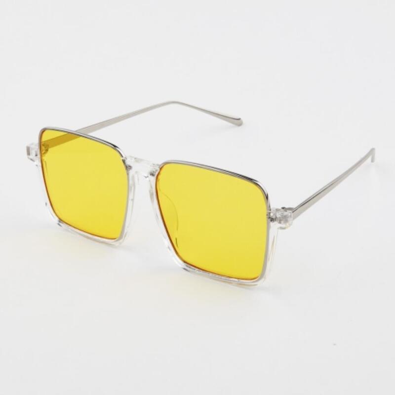 

Unisex Summer Retro Fashion Tinted Sunglasses G1271_Yellow